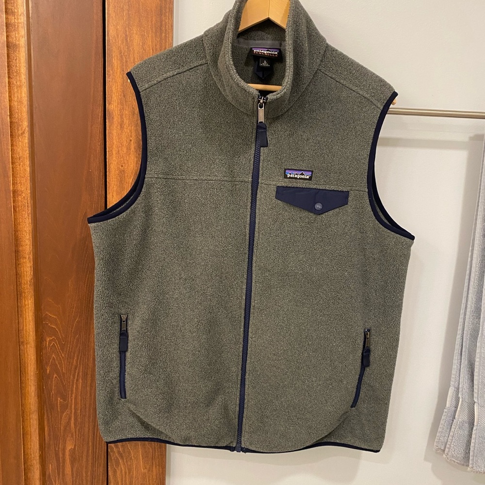 Patagonia Synchilla vest mens large